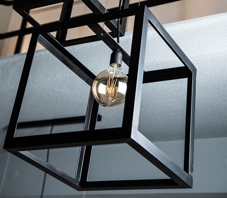 natura big cube ceiling light