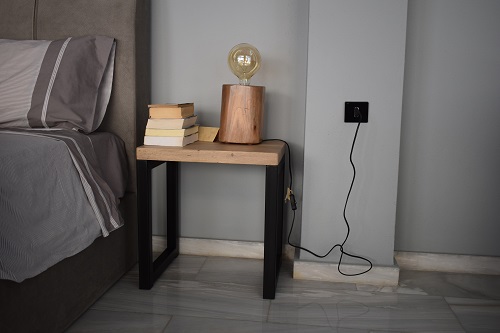 night stand solid oak 